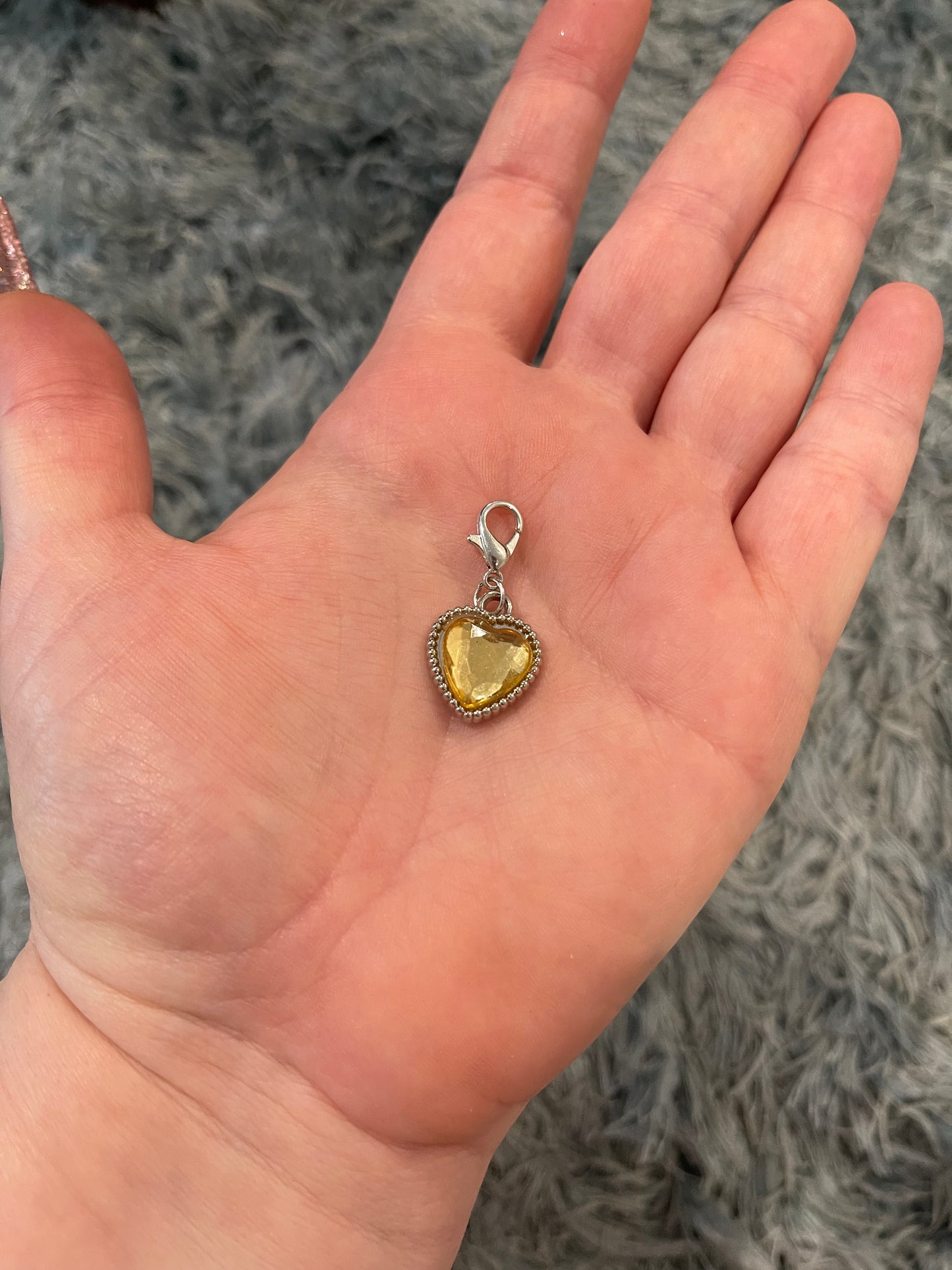 Mini Heart key dangle