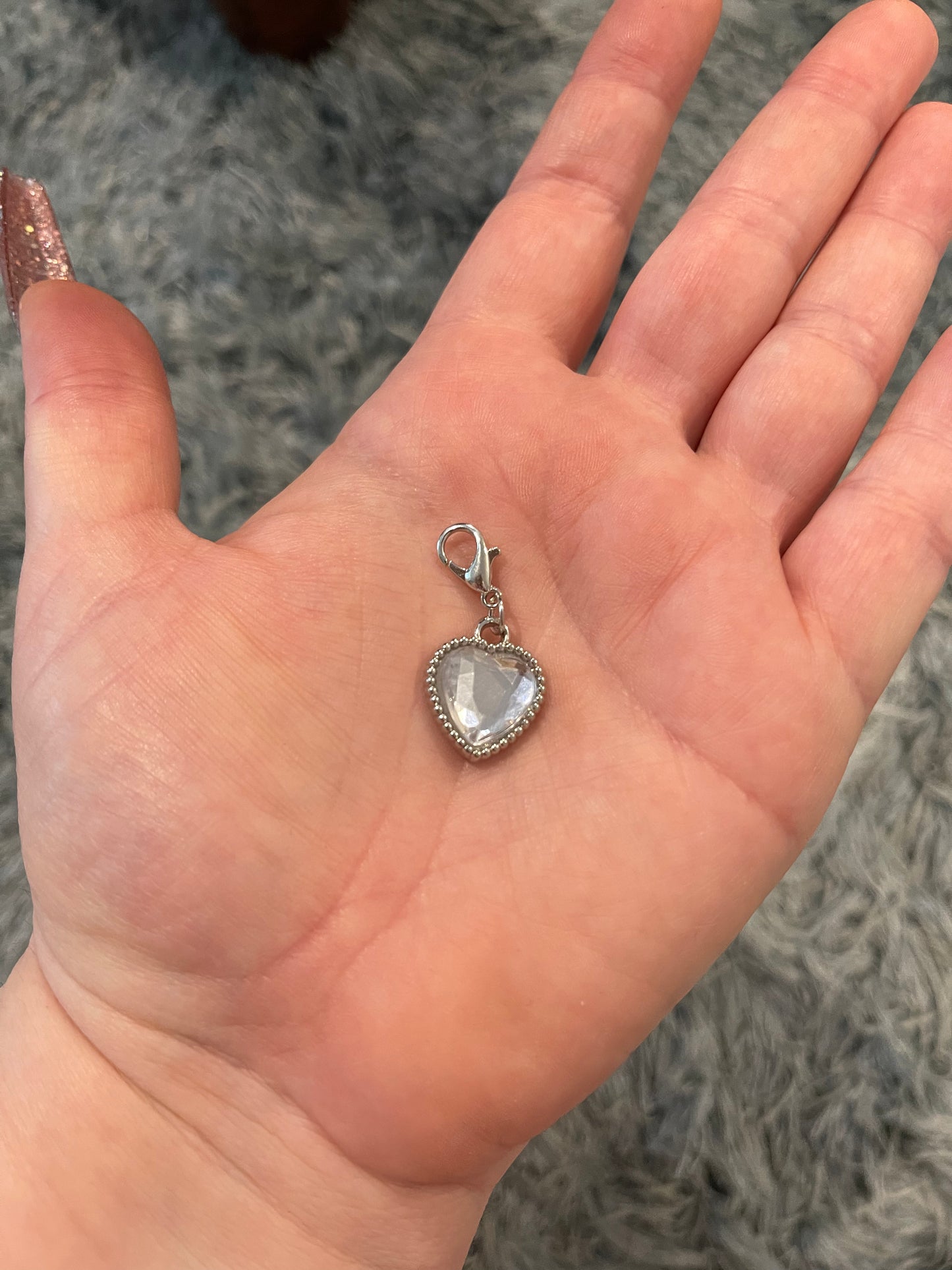 Mini Heart key dangle