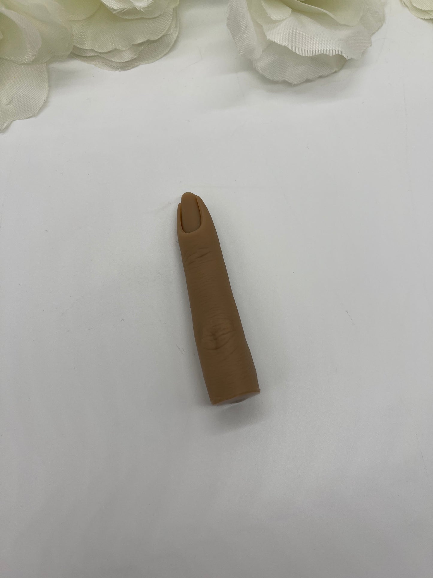 Realistic practice finger