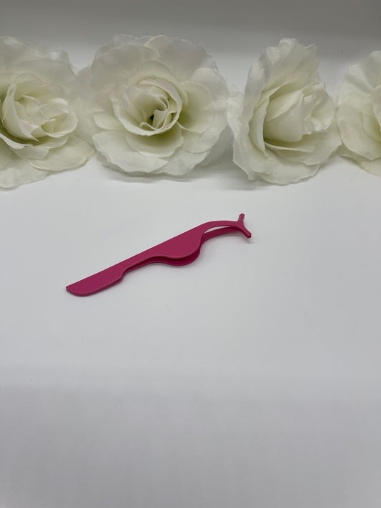 Lash applicator tweezers