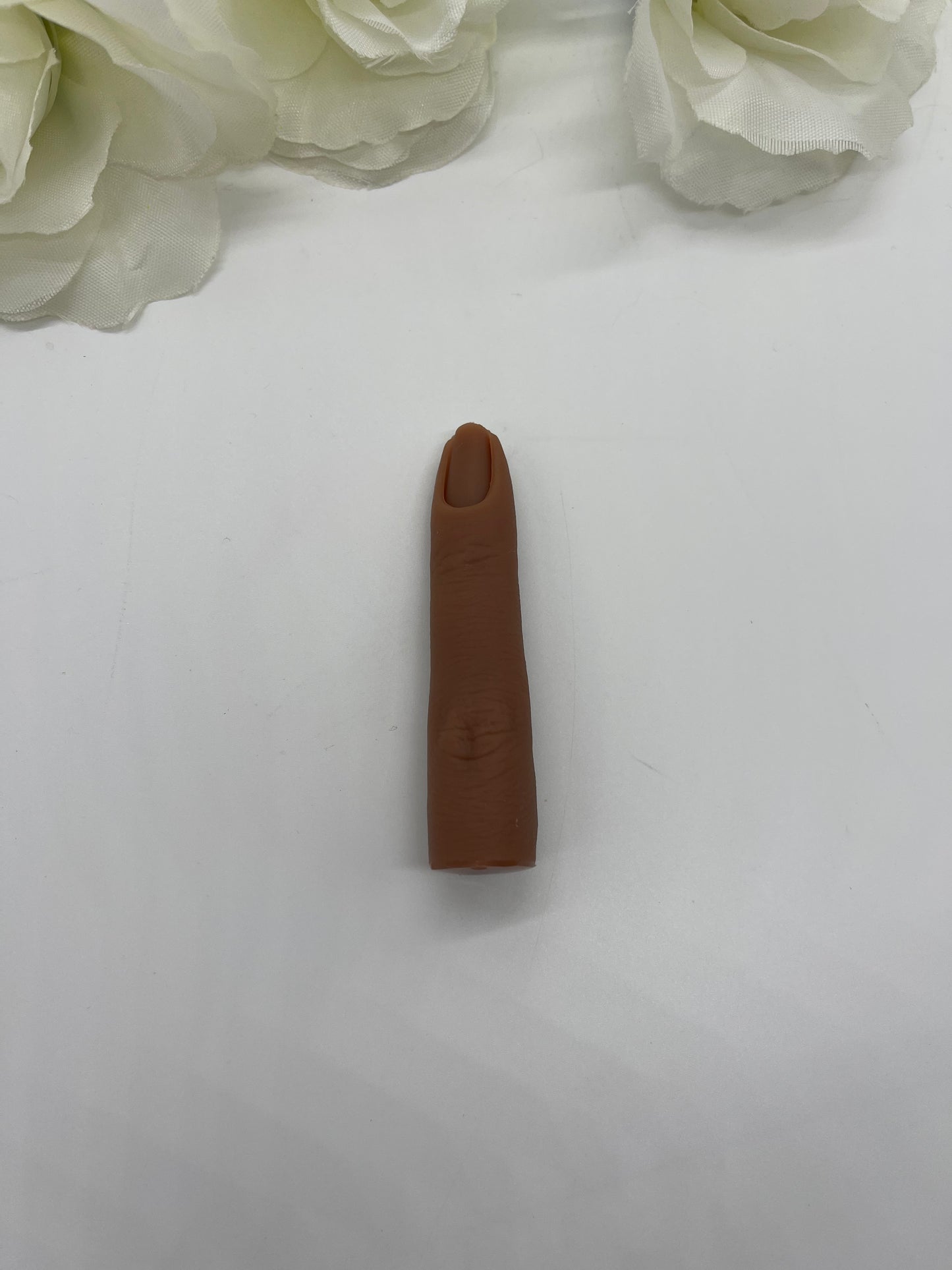Realistic practice finger