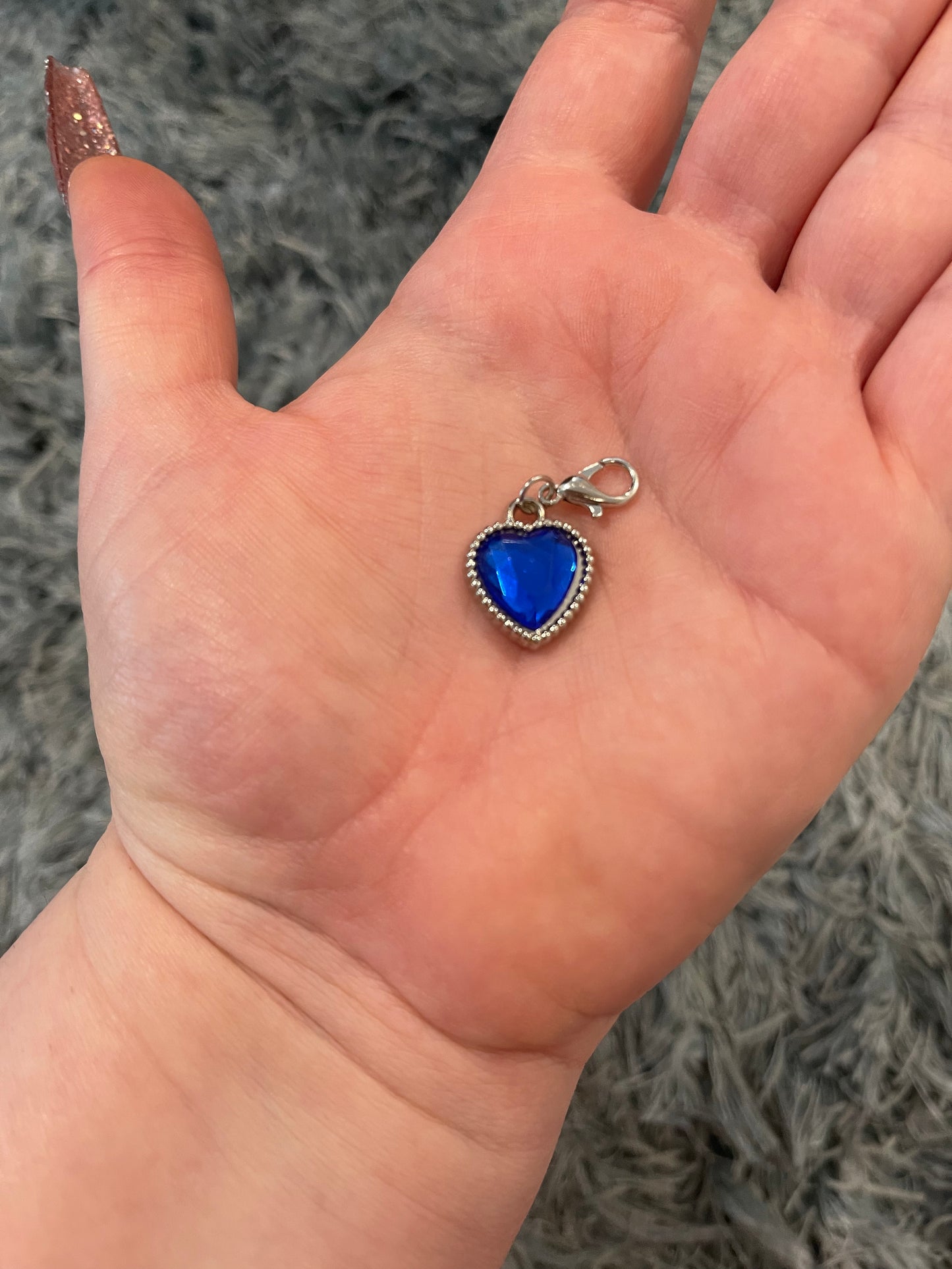 Mini Heart key dangle