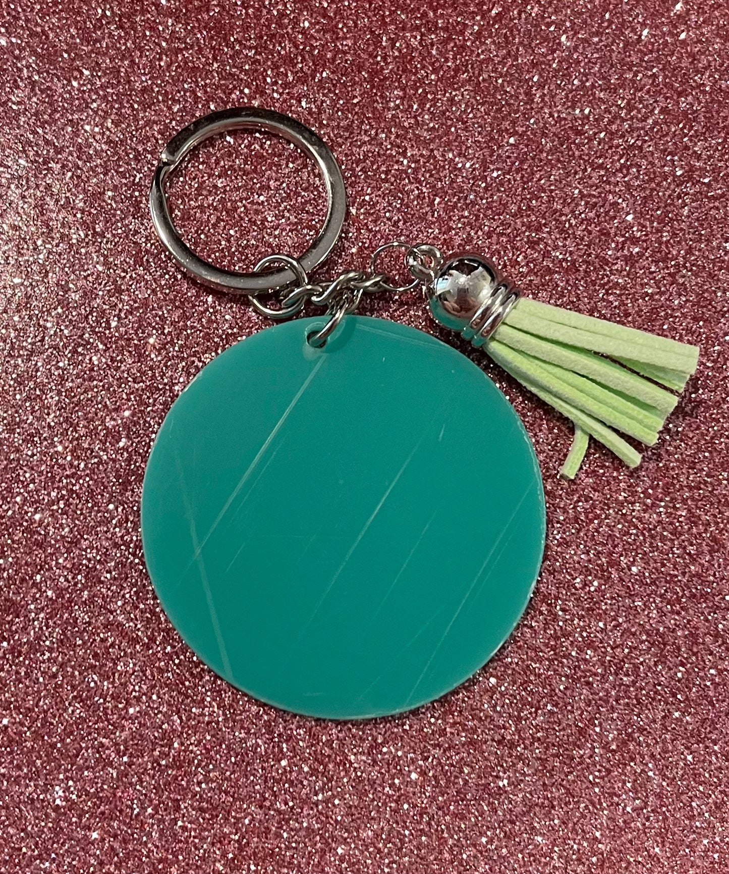 Acrylic customised keyring