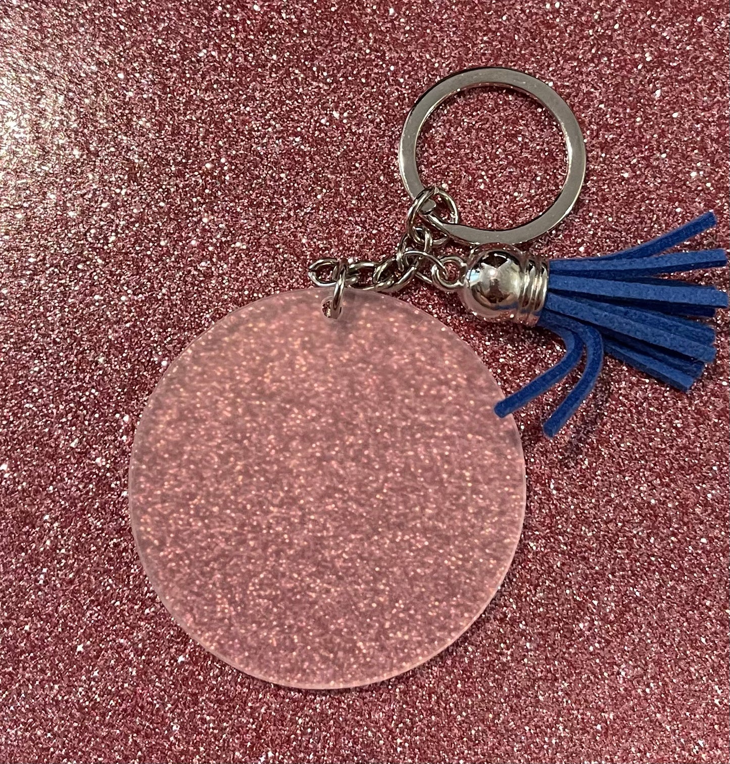 Acrylic customised keyring