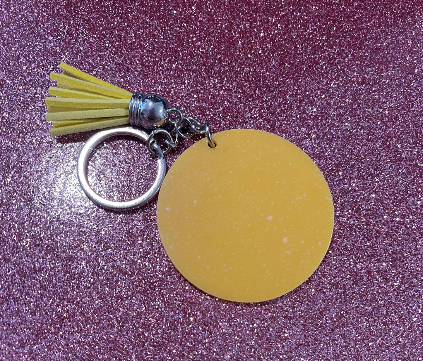 Acrylic customised keyring